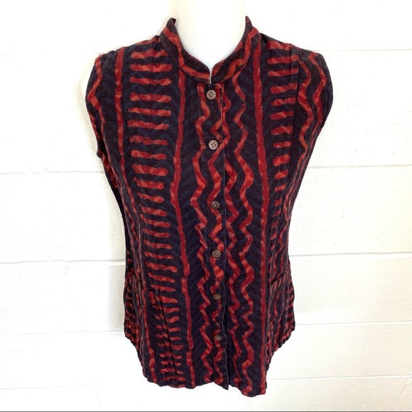 Funky sleeveless printed top by Fabindia - Picture 9 of 9